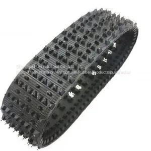 Puyi Snowmobile Rubber Tracks With Wheels 255*72*30 thumbnail-4