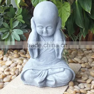 Stone Little Monk Statue thumbnail-2