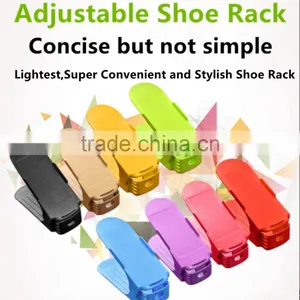 Vivinature Shoes Organizer About Plastic Foldable Single Pair Plastic Shoes Rack thumbnail-2