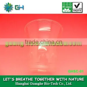 Handy/light Environment-friendly PLA/polylactic Acid Ice Cream Cups/cold Drinking Cups thumbnail-1