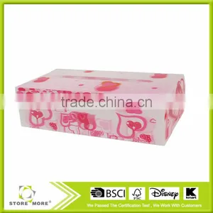 High Quality Beautiful Decorantive Plastic PP Tissue Box thumbnail-3