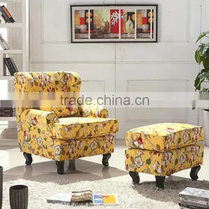 European Rustic Style Fabric Sofa Chair LQ-804# thumbnail-1