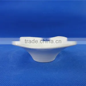Stock Small White Ceramic Dish Hot Selling Ceramic Dinner Set for Children thumbnail-3