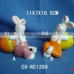 Dolomite Rabbit on Egg Deco thumbnail-1