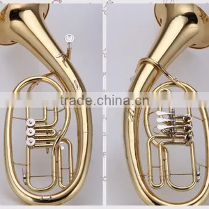 Rotary Pistion Bb Key Baritone Horn With Carrying Case thumbnail-1