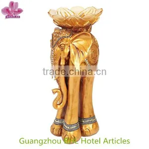 Resin Elephants Ashtray Stand Cigar Ashtray thumbnail-5