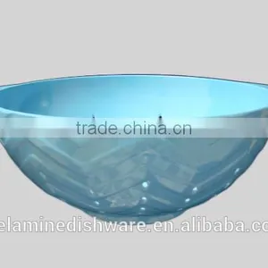 Melamine Blue Color Colander thumbnail-1