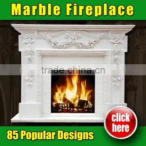 High Quality Antique Marble Fireplace Mantels For Sale With Low Price thumbnail-1