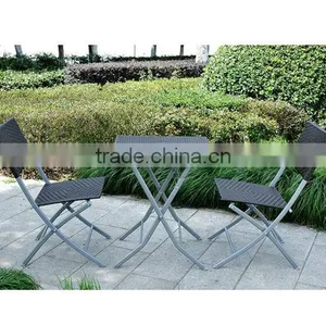 Cheap Rattan Wicker Dining Set Round Table With Chairs for Garden,patio and Outdoor thumbnail-5