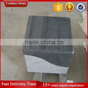 Cheap Colored G654 Granite Garden Bench Landscaping Stone thumbnail-3