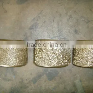 High Quality Vacuum Brazed Diamond Abrasive Drum Wheels for Stones thumbnail-1