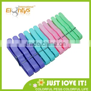 Business Gift Custom Printed Craft Clothes Drying Plastic Clip thumbnail-1