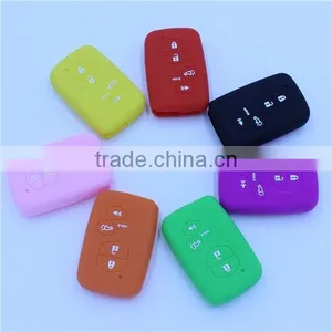5 Buttons Silicone Car Key Shell Jacket for Toyota Camry thumbnail-1