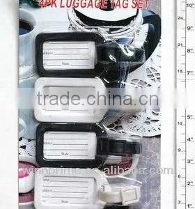 4PCS LUGGAGE TAG SET thumbnail-1