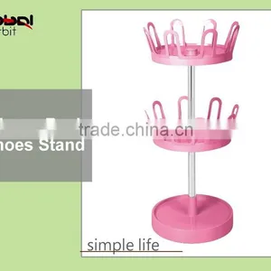 Home Furniture Simple Revoling Shoe Rack, 2-tier Waterproof Shoe Rack thumbnail-4