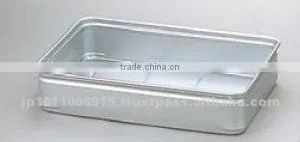 Made in Japan Anodized Aluminum Food Tray King Box Banjyu Series Gyoza Vat thumbnail-1