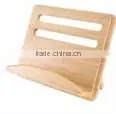 Folding Wood Book Stand Wood Book Reading Stand thumbnail-1