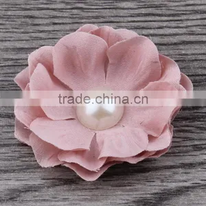 Small Fabric Flower Clip for Kids Hair Accessories thumbnail-5
