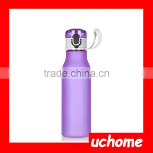 UCHOME Custom 550ml Colored Frosted Sports Plastic Water Bottle thumbnail-6