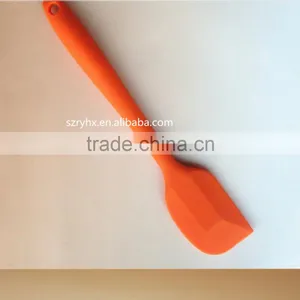 Kitchen Utensil Personalized Silicone Brush Spatula Cookie Spatula With Plastic Handle thumbnail-1