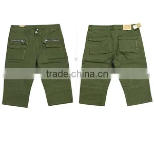 Phs0704 Casual Summer Short Man's Jeans Cotton Pants MOQ 300 thumbnail-1