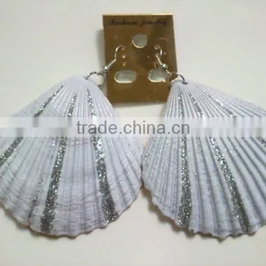 Fashion Shell Earrings, 2012 Pop Summer Jewelry for Woman, Hot National Style Shell Jewelry thumbnail-1