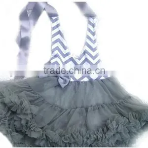 Toddler Babies Fluffy Red Chiffon Tulle Pettiskirts Backless Girls Tutu Dresses thumbnail-2