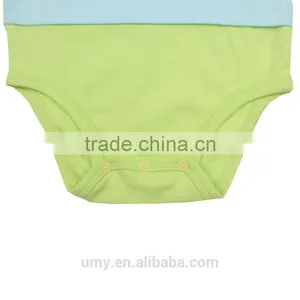 Summer Baby Boy Collar Short Sleeve Clothes Little Car Design Plain Baby Rompers thumbnail-5