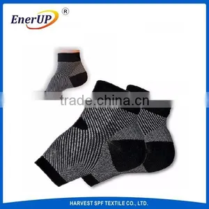 Compression Foot Sleeve 1 Pair Heel Support/ Toeless Ankle Sock thumbnail-5