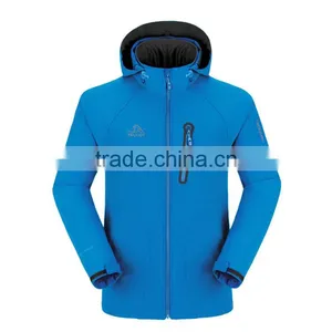 Wholesale OEM Men Sports Outdoor Hunting Jacket Soft Shell Jacket thumbnail-4