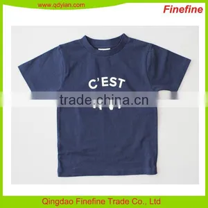 2017 New Arrival Organic Cotton Kids Tshirt Wholesale thumbnail-4