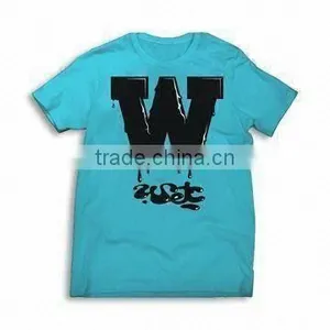 Men's T-shirt, Made of 100% Cotton, Customized Sizes and Colors Are Welcome thumbnail-1