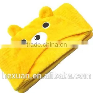 Infant Baby Towel Bath Towel With Hat Baby Hooded Bath Towel thumbnail-4