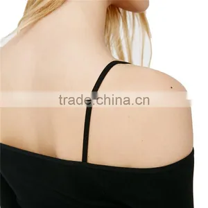 2017 OEM Cool Next-to-skin Fit Stretchy Layering Black Fitted Blouse thumbnail-4