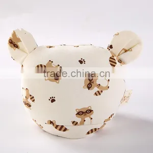 Custome Service Spring Summer Baby Hats Caps for Girls Boys Kids 100 Natural Colored Cotton Cartoon Print thumbnail-4