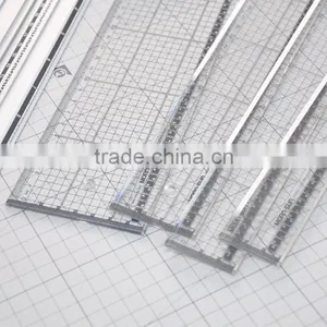 Office School Acrylic Plastic Straight Ruler With Customized Colors thumbnail-2
