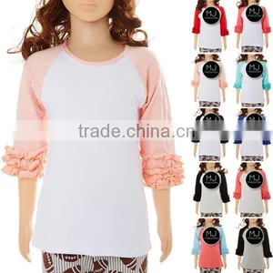Factory Wholesale Icing Ruffle Shirt thumbnail-3