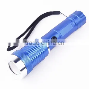 Aluminum Alloy 1W IP33 Extend-retract High Quality Powerful Flashlight thumbnail-2