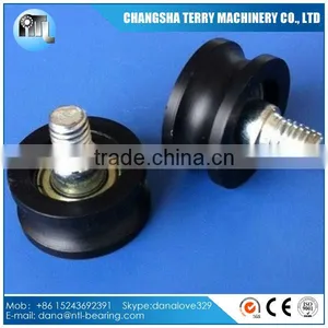 626ZZ V Groove Plastic Pulley Bearing With Screw thumbnail-1