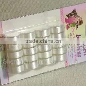 High Tenacity L Type Plastic Side Prewound Bobbin Thread thumbnail-1