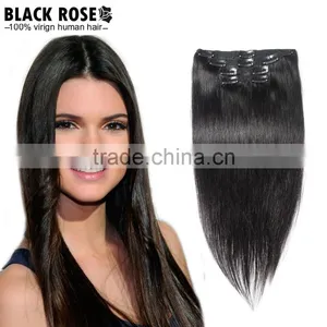 100% Remy Keratin Clip in Hair Extension, Pre Bonded Hair Extensons thumbnail-1