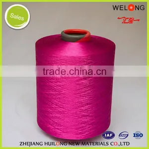Dope Dyed Polyester Dty Yarn for Men Clothing thumbnail-6