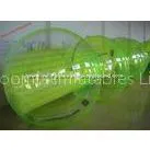 Amazing Aqua Zorbing Inflatable Water Walking Ball , Yellow / Transparent thumbnail-1