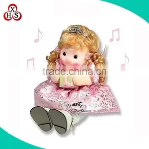 Hot Sell Custom Plush Musical Night-light Toy Soft Stuffed Mechanical Toys Plush thumbnail-1