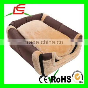 R0924 Deformable Brown Portable Dog House Plush With Door thumbnail-3