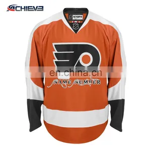 Digital Print Ice Hockey Jerseys Made in Achieve China thumbnail-1