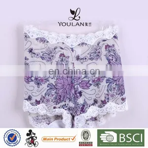 China Wholesale Moder Stylish Hot Girl Flower Print String Panty thumbnail-1