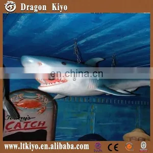 2016 Moving Realistic Sea Animals Simulation Shark for Waterpark thumbnail-1
