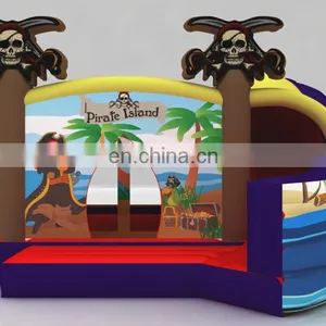 2017 New Design Pirate Inflatable Bounce House Combo, Hot Sale Inflatable Pirate Ship thumbnail-2