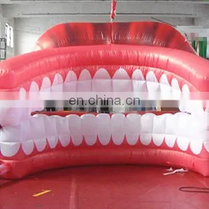 Giant Hanging Inflatable Lips for Event Decoration thumbnail-3